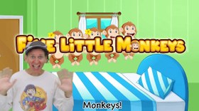 تصویر کلیپ آموزش زبان کودکان با مت Five Little Monkeys with Matt 