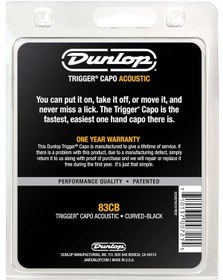 تصویر Dunlop Trigger Capo, Curved 