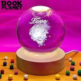 تصویر گوی شیشه ای طرح 3 