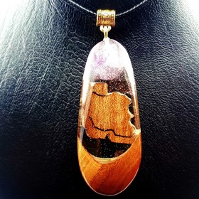 تصویر گردنبندسرخپوستی نگینی 