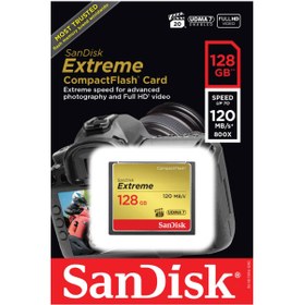 تصویر Sandisk 128GB Extreme Compact Flash - SDCFXSB-128G 