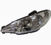 تصویر چراغ جلو پژو ۲۰۶ سمت راننده برند فن آوران ا Peugeot 206 headlight Peugeot 206 headlight