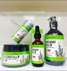 تصویر پک تقویت مو رزماری نعنا سادور 