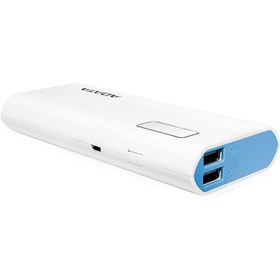 تصویر شارژر همراه ای دیتا مدل P12500D ظرفیت 12500 میلی آمپر ساعت ADATA P12500D 12500mAh Power Bank