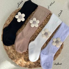 تصویر جوراب شلواری بچگانه بابونه وارداتی سایز ۴ 