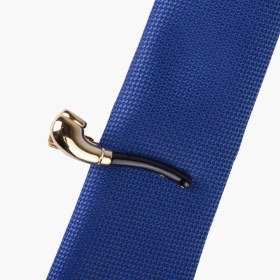 تصویر گیره کراوات طلایی پیپ 