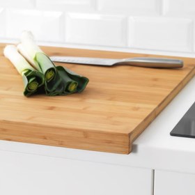 تصویر تخته برش بامبو ایکیا مدل LÄMPLIG 