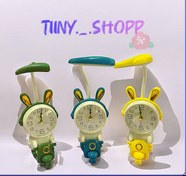 تصویر ساعت کیوت چراغ‌دار 