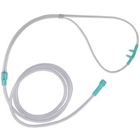 تصویر سوند نازال اکسیژن (لوله اکسیژن) Nasal oxygen catheter