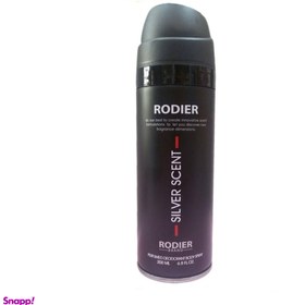 تصویر اسپری بدن مردانه رودیر (Rodier) مدل Silver Scent حجم 200 میلی لیتر 