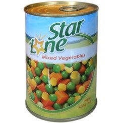 تصویر کنسرو مخلوط سبزیجات لون استار - 420 گرم 