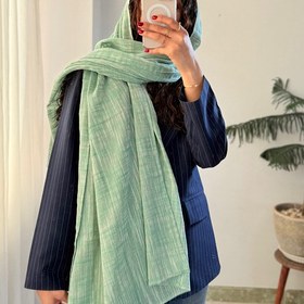 تصویر شال لینن مستانه 