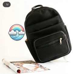 تصویر کوله پشتی مشکی 