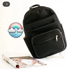 تصویر کوله پشتی مشکی 