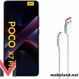 تصویر کابل شارژ شیائومی Poco X7 Pro 