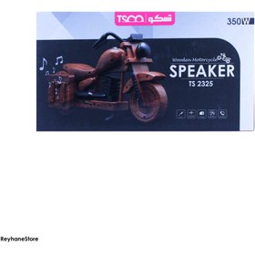 تصویر اسپیکر بلوتوث و قابل حمل طرح موتورسیکلت تسکو مدل TS 2325 ا TSCO TS 2325 Portable Bluetooth Speaker TSCO TS 2325 Portable Bluetooth Speaker