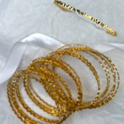 تصویر النگو هندی زنانه طرح طلا 