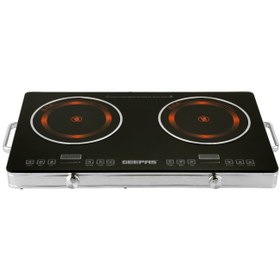 تصویر اجاق برقی (القایی) دو شعله جیپاس مدل GIC6131 Geepas GIC6131 Digital Infrared Cooker