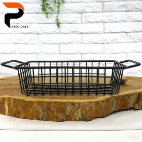 تصویر سبد کاراتک فلزی مستطیل 