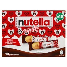 تصویر بیسکویت Nutella B-ready | اسنک ترد، سبک و سرشار از کرم نوتلا 