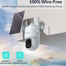 تصویر دوربین سولار برند نتویو Netview brand solar camera