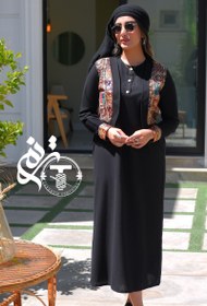 تصویر سارافون کت مدل ساحل کد 7073*پارچه هندی درجه یک سه سایز - سایز Sarafan beach coat