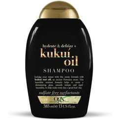 تصویر شامپو بدون سولفات ضد وز و آبرسان اوجی ایکس ogx hydrate & defrizz kukui oil shampoo