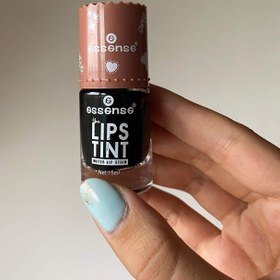 تصویر تینت لب قهوه ای اسنس - آجری lips tint essense