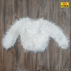 تصویر شومیز کراپ مجلسی دخترانه سایز 45-60 