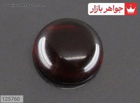 تصویر نگین کهربا بولونی لهستان عسلی کد 125760 