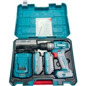 تصویر دریل شارژی چکشی توتال مدل TIDLI20508 با موتور براشلس ۲۰ ولت 