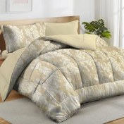 تصویر سرویس روتختی مخمل شانل طلاکوب مدل BO 