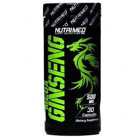 تصویر کپسول مگا جینسینگ نوتریمد 30 عددی Mega Ginseng 500