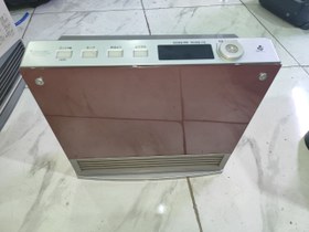 تصویر بخاری گازی ژاپنی 2500 watt ساخت ۲۰۰۹ Japan fan heater 2500 watt Tokyo gas 2009