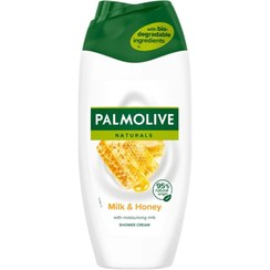 تصویر شامپو بدن پالمولیو Palmolive مدل Milk And Honey عصاره عسل و شیر حجم 250 میل 
