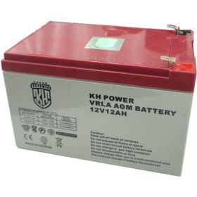 تصویر باتری 12 ولت 12 آمپر KH POWER 12V 12AH 