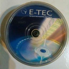 تصویر پک 50 عددی DVD خام برند E-TEC 