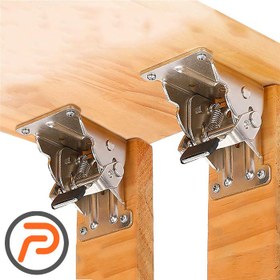 تصویر لولا پایه میز تاشو 