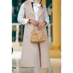 تصویر سارافون بلند کرپ 