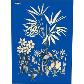 تصویر شابلون طرح گلزار کد Fr050 