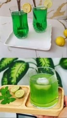 تصویر شربت نعناع خانگی 