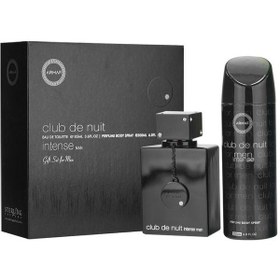 تصویر ست هدیه Club De Nuit Intense EDT - 105، اسپری بدن عطر - 200ml برند armaf 