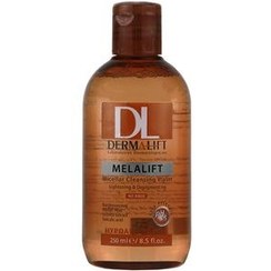 تصویر میسلار واتر روشن کننده درمالیفت مدل ملالیفت مناسب برای انواع پوست حجم 250 میلی لیتر 