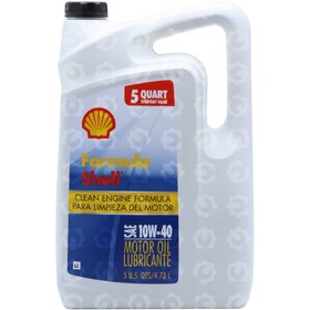 تصویر روغن موتور 5W-30 شل مدل Furmula shell 5W-30 ساخت آمریکا حجم 4.73 لیتر shell furmula 5W-30 SN 4.73lit