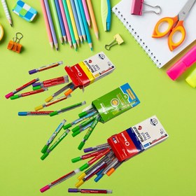 تصویر نوک اتود مجموعه کامل نوشت افزار، ملزومات مدرسه و اداری با ارسال سریع