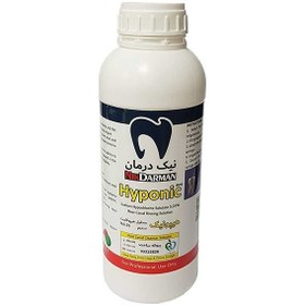 تصویر محلول هیپوکلریت سدیم یک لیتری نیک درمان Hyponic Mega Sodium Hypochlorite %5.25 1000ml