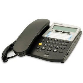 تصویر تلفن با سیم ان ای سی Baseline Pro مشکی - NEC Baseline Pro Cordless Phone Black 
