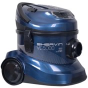 تصویر جاروبرقی سطلی 5000 شروین - قرمز Sherwin 5000 bucket vacuum cleaner