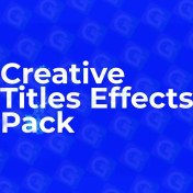 تصویر مجموعه افکت‌های عناوین خلاقانه 