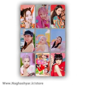 تصویر فتوکارت Black Pink 04 